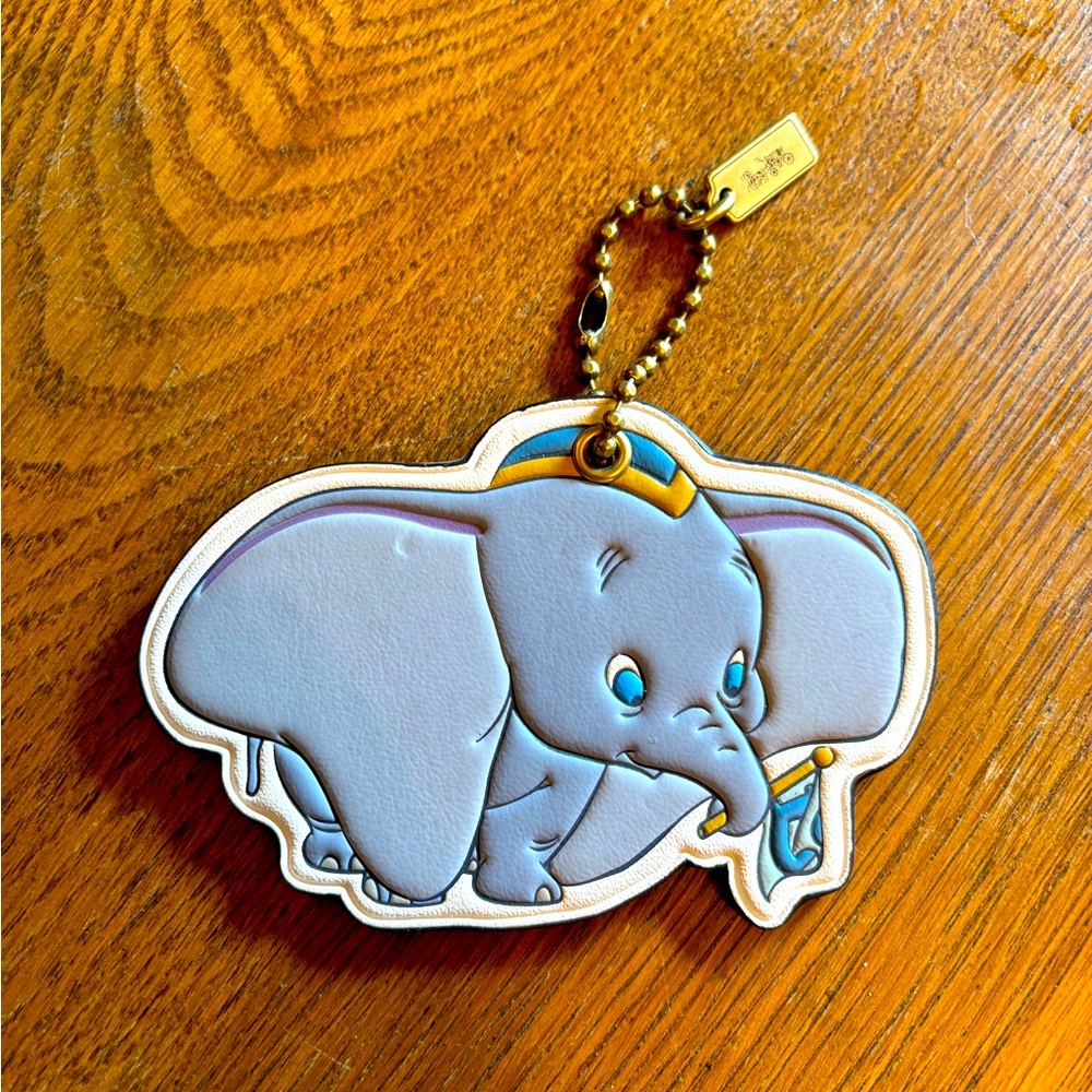 COACH Disney Dumbo bag charm HTF